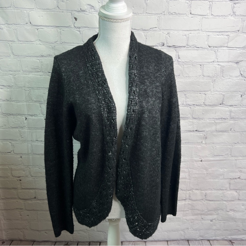 Amber Sun Open Front Cardigan Small